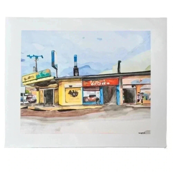 Costa Rica I painted this- Print watercolor 8X10 - Picture 1 of 4